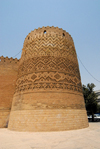 Iran - Shiraz: Karim Khan Zand citadel - tower on Shohada Square - photo by M.Torres