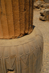 Iran - Persepolis: Hall of 100 columns - column base - photo by M.Torres