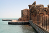 Iran - Hormuz island / Ilha de Ormuz: Portuguese castle of Nossa Senhora da Victoria - built on a promomtory - photo by M.Torres