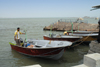 Iran -  Bandar Abbas: the speedboat to Hormuz island - photo by M.Torres