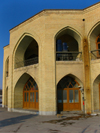 Tabriz - East Azerbaijan, Iran: Shah-goli / El-Goli park - faade of Qadjar summer palace - photo by N.Mahmudova