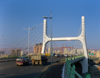 Tabriz - East Azerbaijan, Iran: cable-stayed bridge - photo by N.Mahmudova