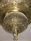 Tabriz - East Azerbaijan, Iran: ornate metal lamp - Museum of Azerbaijan - photo by N.Mahmudova