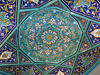 Tabriz - East Azerbaijan, Iran: Maqbaratoshoara - ceiling tiles - poets' tomb - photo by N.Mahmudova