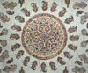 Isfahan / Esfahan, Iran: hand printed tablecloth in the bazaar - textile - handicraft - photo by N.Mahmudova
