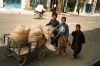 Iran - Zahedan (Baluchistan / Sistan va Baluchestan): Kids with a push-cart - photo by J.Kaman