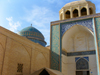 Yazd, Iran: Masjid-i Mir Chaqmaq - Mir Chaqmaq Mosque - Masjid-e Nau - construction was started by Jalal Al-din Chaqmaq Shami, governor of Yazd under Timurid ruler Shah Rukh in 1436 - Dehkok quarter - photo by N.Mahmudova