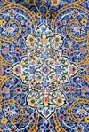 Iran - Tehran - bazar mosque - tiles - photo by M.Torres