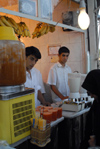 Iran - Tehran - juice stall in the bazaar - photo by M.Torres
