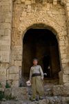 Ahmediya / Amedi, Kurdistan, Iraq: ancient door of Ahmediya - photo by J.Wreford