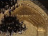 Kerbala: golden mihrab - niche indicating Mecca (photo by Alejandro Slobodianik)