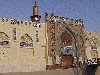 Iraq - Baghdad: portal at the Kadhimain/ Khadimmiya mosque (photographer: Alejandro Slobodianik)