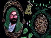 Iraq - Najaf / An Najaf (An Najaf province): portrait of Iman Husayn / Hussein ibn Ali - son of Ali, grandson of Mohammed (photo (c) Alejandro Slobodianik  / Travel-Images.com)