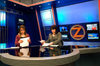 Arbil / Erbil / Irbil / Hawler, Kurdistan, Iraq: news presenters at Zagros TV Studio - photo by J.Wreford
