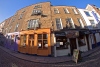 Ireland - Dublin / Baile Atha Cliath / DUB : bars  - 8 mm rectilinear shot (photo by Pierre Jolivet)