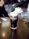 Dublin: beer - stout - a pint of Guiness  (photo by M.Bergsma)