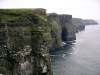Ireland - Moher cliffs  (county Clare): rock walls - looking south towards Hag's Head (photo by R.Wallace)