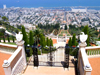 Haifa, Israel: gardens on mount Carmel - city view - photo by E.Keren