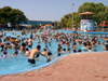 Israel - Shfaim: water park - crowded day - photo by E.Keren