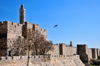 Jerusalem, Israel:  Old City of Jerusalem and its Walls - tower of David - photo by M.Torres