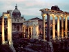 Italy / Italia - Rome: Roman Forum - evening - photo by M.Bergsma