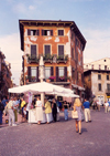 Verona  - Venetia / Veneto, Italy / VRN : street market - photo by M.Torres