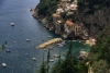Italy / Italia - Amalfi (Campania, Provincia di Napoli): harbor from above (photo by M.Gunselman)