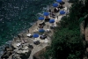 Italy / Italia - Amalfi (Campania): man made beach (photo by M.Gunselman)