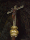 Italy / Italia - San Giacomo: Crucifix - Christ in the cross - Cristo (photo by Emanuele Luca)