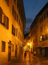 Italy - Chiavenna, Sondrio province, Lombardy: nocturnal - photo by J.Kaman