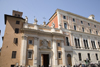 Rome, Italy: Santa Maria in Via in Piazza San Silvestro - photo by I.Middleton