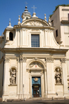 Rome, Italy: Piazza San Silvestro - church - photo by I.Middleton