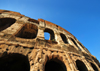 Rome, Italy: Colosseum - detail of the inner wall - photo by M.Torres