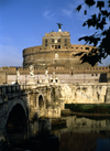 Rome, Italy: Castel Sant'Angelo and Ponte Sant'Angelo, Pons Aelius - photo by J.Fekete