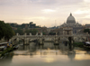 Rome, Italy: Ponte Sant'Angelo - bridge over Tiber - photo by J.Fekete