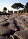 Rome, Italy: Via Appia - the Roman road to Brindisi, built in 312 BC - photo by J.Fekete