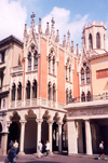 Padua / Padova / QPA  - Venetia / Veneto, Italy: Gothic - Via Romani - photo by M.Torres