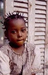Cte d'Ivoire - Shy girl (photo by J.Filshie)