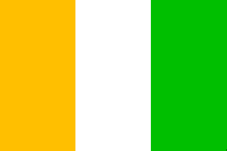 Ivory Coast / Cte d'Ivoire / Costa do Marfim - flag
