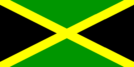 Jamaica / Jamaika / Jamaque - flag