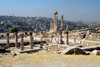 Amman - Jordan: Byzantine Church and Temple of Hercules - citadel - photo by M.Torres