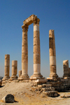 Amman - Jordan: Temple of Hercules - citadel - photo by M.Torres