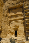 Jordan - Petra: Nabatean tomb - Street of Facades - photo by M.Torres