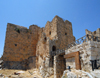 Ajlun - Jordan: Ajlun castle - view from the moat - photo by M.Torres