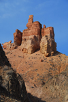 Kazakhstan, Charyn Canyon: Valley of the Castles - one of the 'castles' - photo by M.Torres
