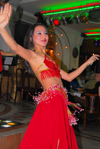 Kazakhstan, Almaty: belly dancer - photo by M.Torres