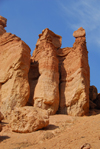 Kazakhstan, Charyn Canyon: Valley of the Castles - Fairy Chimneys - photo by M.Torres