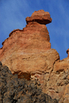 Kazakhstan, Charyn Canyon: Valley of the Castles - Fairy Chimney - hoodoo - photo by M.Torres