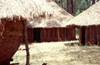 Kenya - The Bomas of Kenya: Kikuyu village - huts with thatched roofs - photo by F.Rigaud