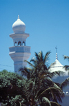 Kenya - Mombasa / Mombassa / MBA - Coast Province: white mosque - photo by F.Rigaud